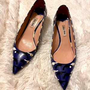Miu Miu pistol Kitten Heels
